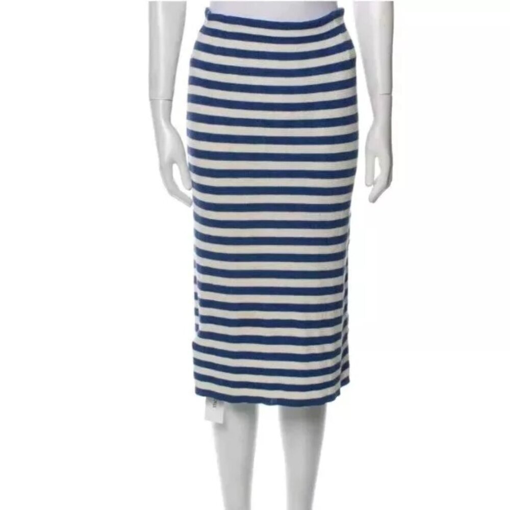 Ralph Lauren purple label striped pencil skirt